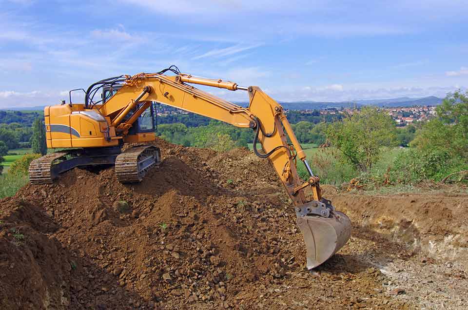 travaux de terrassement